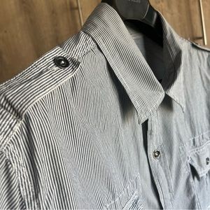 Converse One Star Cuffed Short Sleeve Shirt Size Extra Large